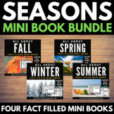 Seasons Facts Mini Book Bundle | Primary Writing Practice 