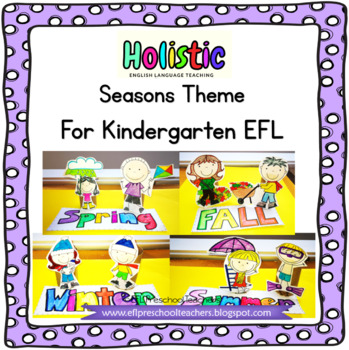 Preview of Seasons Unit  Resources for Preschool ELL