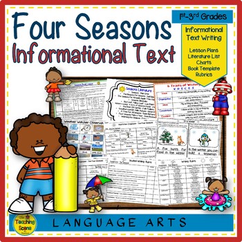 Preview of The Four Seasons:  Informational Text Writing