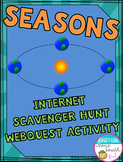 Seasons Internet Scavenger Hunt WebQuest Activity