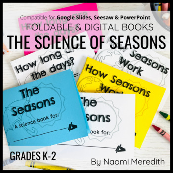 Preview of Seasons Lesson Plan First Grade | Digital and Printable Books