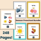 Seasons Preschool Mega Bundle 4 Seasons Winter Spring Summ