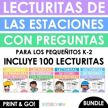 Preview of Reading Comprehension in Spanish - 100 Lecturas de comprensión BUNDLE
