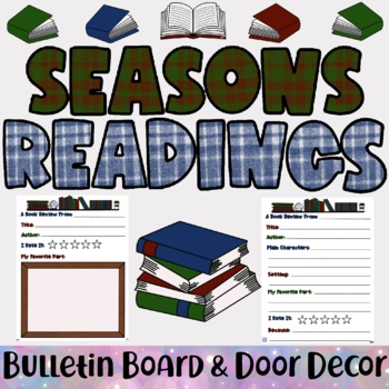 Preview of Seasons Readings - Bulletin Board and Door Decor