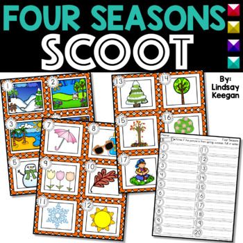Preview of Four Seasons SCOOT - Spring, Summer, Fall and Winter