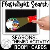 Seasons Theme Speech Therapy Activity Flashlight Searches 