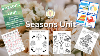 Preview of Seasons Unit