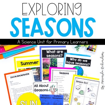 Preview of Seasons Unit: Season Cycle, Sort, and Plants and Animals in Seasons