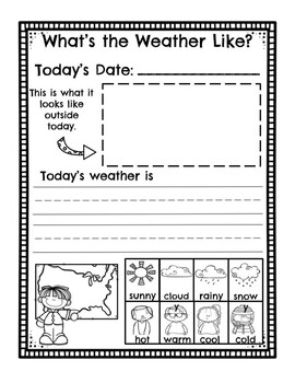 Seasons & Weather Writing Journal Pages & Activities-aligns with K-CKLA ...