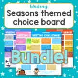 Seasons Writing Choice Board Bundle