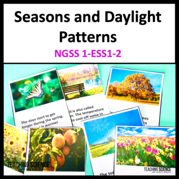 Preview of Seasons - Daylight Patterns - Motion of the Sun and Earth - NGSS  1-ESS1-2