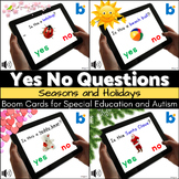 Seasons and Holidays Yes No Questions Speech Therapy BOOM 
