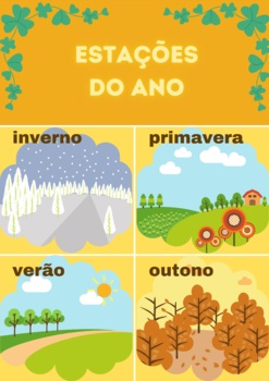 Preview of Seasons in Portuguese