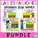 Seasons in Spanish  Flip Book - Las estaciones