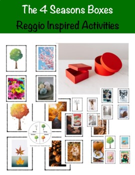 Preview of Seasons of the Year Boxes & Activities: Reggio Emilia/Montessori