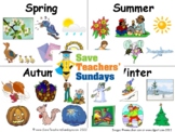 Seasons Unit (8 lessons)