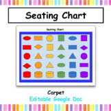 Seating Chart - Carpet (shapes and colors style)