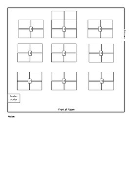 Middle School Seating Chart