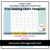 Free Seating Chart Template for Classroom