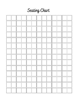 Seating Chart for Teacher Seating Chart for Substitute Teacher by Be ...