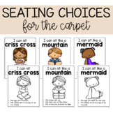 Seating Choices for Carpet Time | Flexible Seating