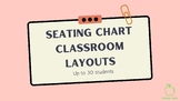 Seating chart layouts (EN) // Plan de pupitres (EN)