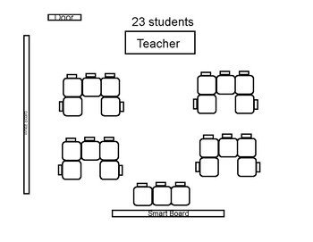 Preview of Seating chart printables