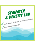 Seawater and Density Science Lab