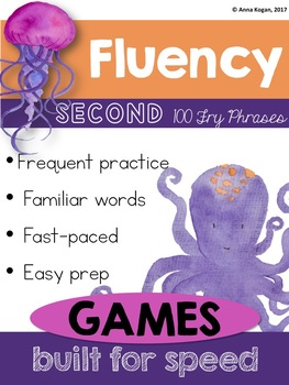 Preview of Reading Fluency Games - SECOND 100 Fry Phrases