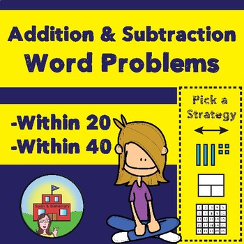 Preview of Addition and Subtraction Word Problems (Within 20 and Within 40)