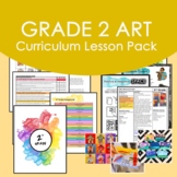 Second Grade Art Curriculum Lesson Pack