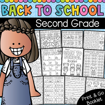 Second Grade Back to School Booklet by My Teaching Pal