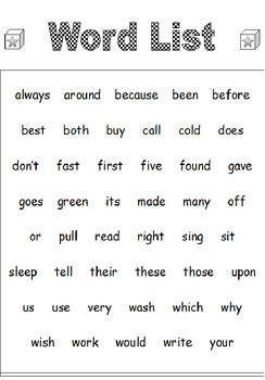 Second Grade Sight Words Bundle (28 Worksheets) by David Filipek