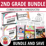 Second Grade Bundle - Full Curriculum + 7 Products