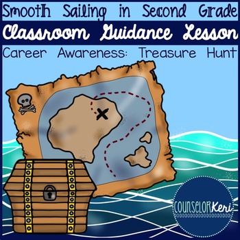 Preview of Classroom Guidance Lesson: Career Awareness - Career Treasure Hunt!