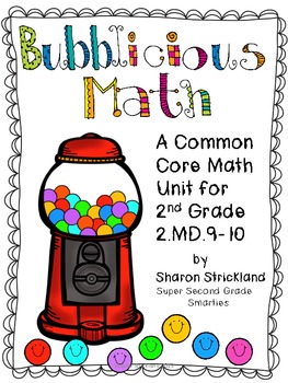 Preview of Second Grade Common Core Math -Measurement and Data 2.MD.9-10