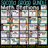 Second Grade Common Core Math Stations BUNDLE