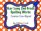 Second Grade Common Core Spelling Lists
