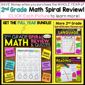 spiral math homework 2nd grade