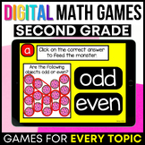Second Grade Digital Math Games
