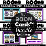 Second Grade Digital Morning Work Boom Cards™ {ELA} Weeks 