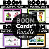 Second Grade Digital Morning Work Boom Cards™ {ELA} Weeks 
