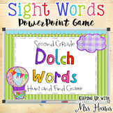 Second Grade Dolch Words - Sight Word Hunt PowerPoint Game