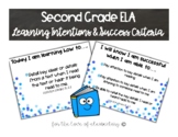 Second Grade ELA Learning Intentions and Success Criteria