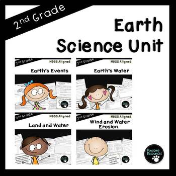 Preview of Second Grade Earth Science Unit Bundle