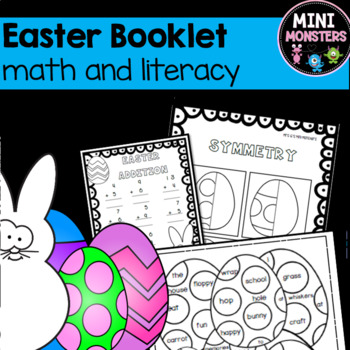 Preview of Second Grade Easter Booklet