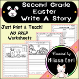 Second Grade Easter Write A Story Picture Prompt with Word