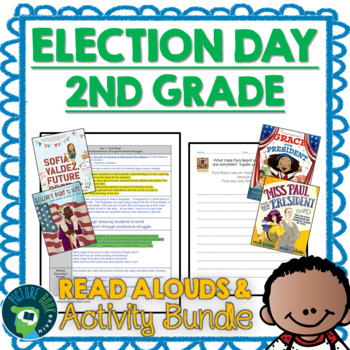 Preview of Second Grade Election Day Mega Bundle - Read Alouds and Activities