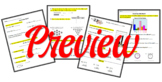 Second Grade Eureka Math End-of-Year Review Quizzes (3)