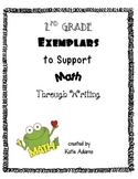 Second Grade Exemplars to Support Math Common Core Through